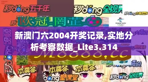 新澳门六2004开奖记录,实地分析考察数据_Lite3.314