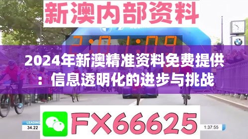 2024年新澳精准资料免费提供：信息透明化的进步与挑战