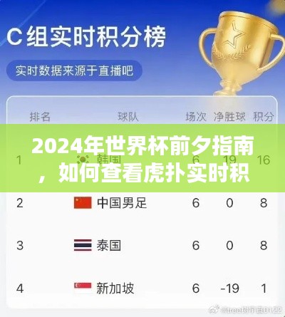 2024世界杯前夕指南，如何查看虎扑实时积分榜全攻略