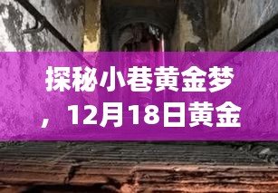 探秘黄金梦，小巷独特小店与黄金行情的交织故事（12月18日）