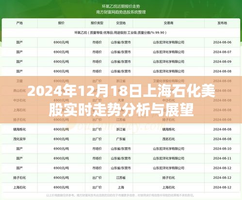 2024年12月18日上海石化美股走势分析，实时动态与未来展望