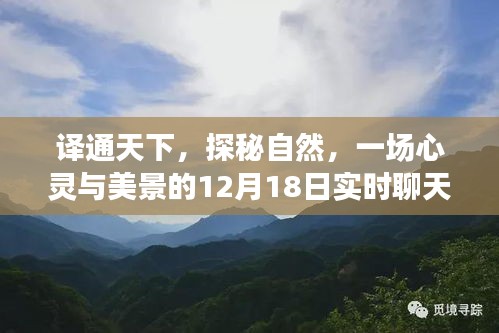 译通天下，探秘自然，心灵与美景的实时对话之旅（12月18日）