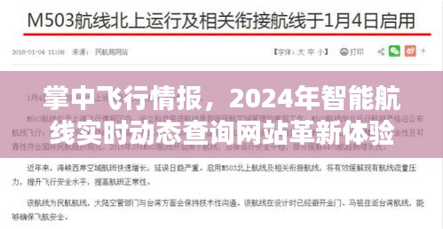 掌中飞行情报，智能航线实时查询，革新飞行体验之旅（2024年）