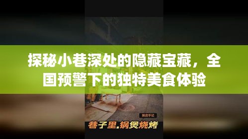 探秘小巷深处的隐藏美食宝藏，全国独特美食体验预警