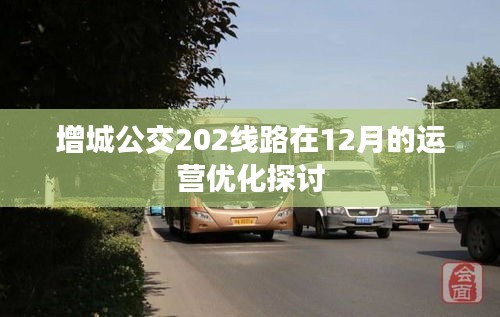 增城公交202线路运营优化探讨，聚焦十二月运营策略调整