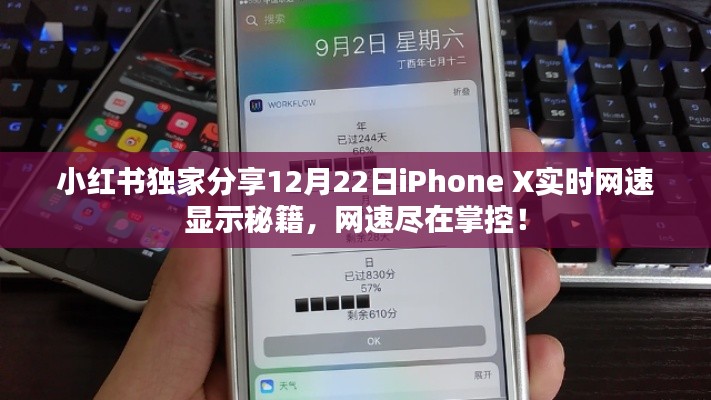 小红书独家分享，iPhone X实时网速显示秘籍，轻松掌控网络速度！