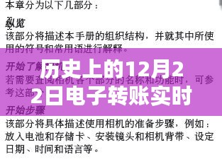 历史电子转账实时汇出时间解析，聚焦12月22日数据解析