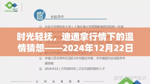 时光轻抚下的迪通拿行情温情猜想，2024年12月22日展望