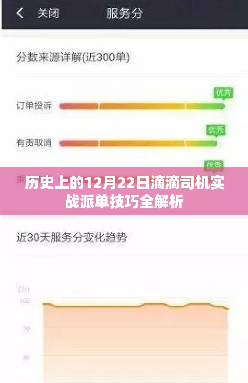 滴滴司机实战派单技巧全解析，历史上的12月22日回顾与解析