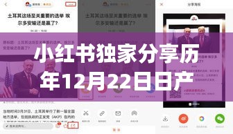 小红书独家分享，历年12月22日日产app精彩视频瞬间回顾