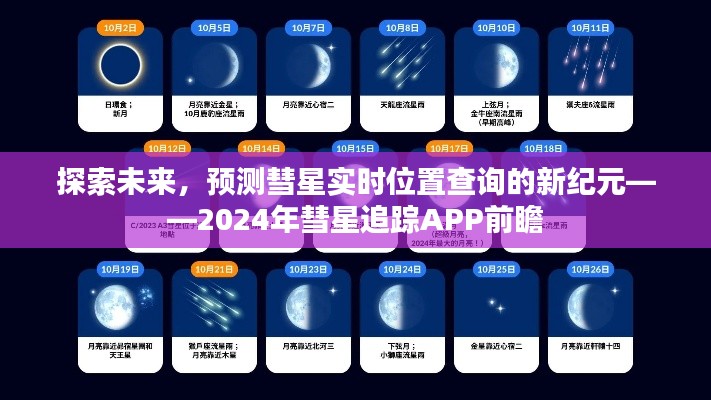 2024年彗星追踪APP前瞻，探索未来，实时预测彗星位置的新纪元