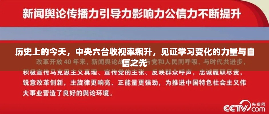 中央六台收视率飙升见证学习力量与自信之光的历史时刻