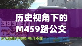 历史视角下的M459路公交车路线深度探究，独特观察之旅