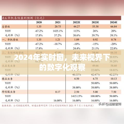 未来视界下的数字化观察，2024年实时窗口