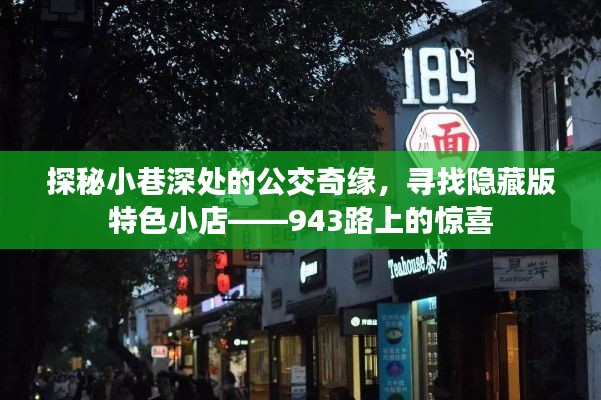 探秘公交943路上的惊喜，小巷深处的奇缘与隐藏版特色小店寻找之旅