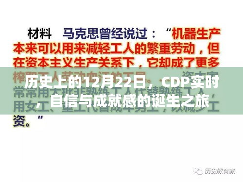 历史上重要时刻，CDP实时助力自信与成就感的诞生之旅