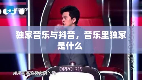 独家音乐与抖音，音乐里独家是什么 