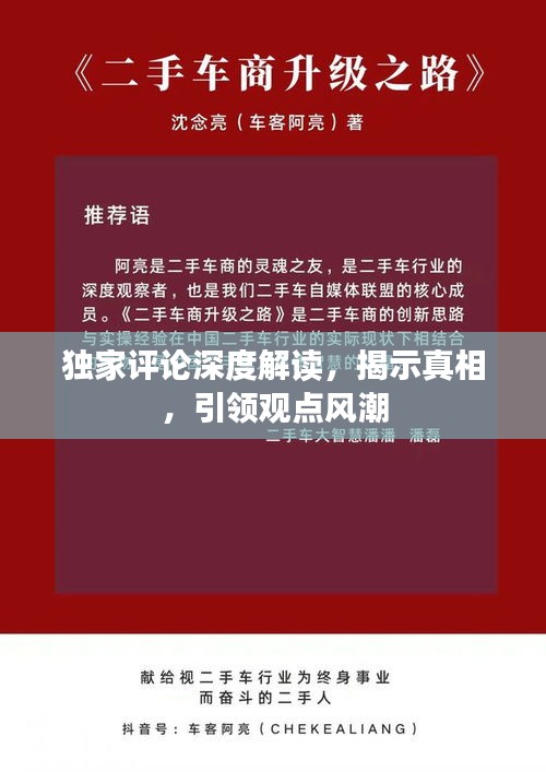 独家评论深度解读，揭示真相，引领观点风潮