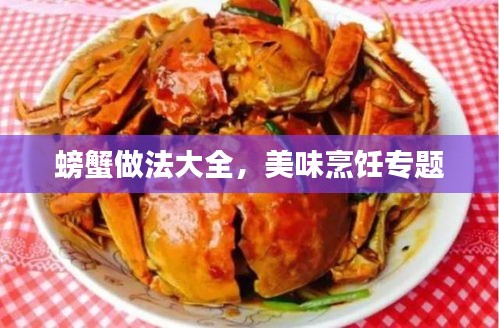 螃蟹做法大全，美味烹饪专题