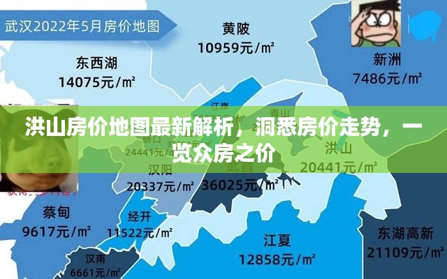 洪山房价地图最新解析，洞悉房价走势，一览众房之价