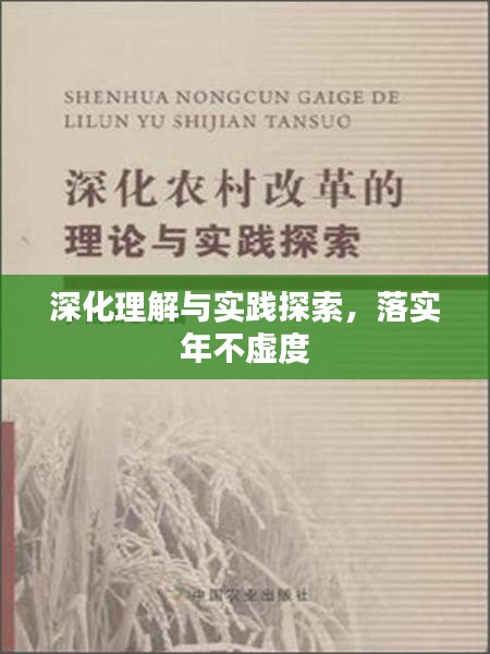 深化理解与实践探索，落实年不虚度