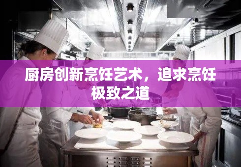 厨房创新烹饪艺术，追求烹饪极致之道