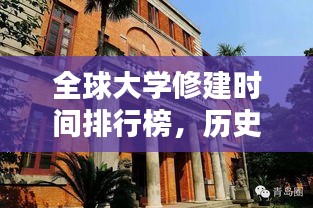 全球大学修建时间排行榜，历史悠久的学府一览无余！