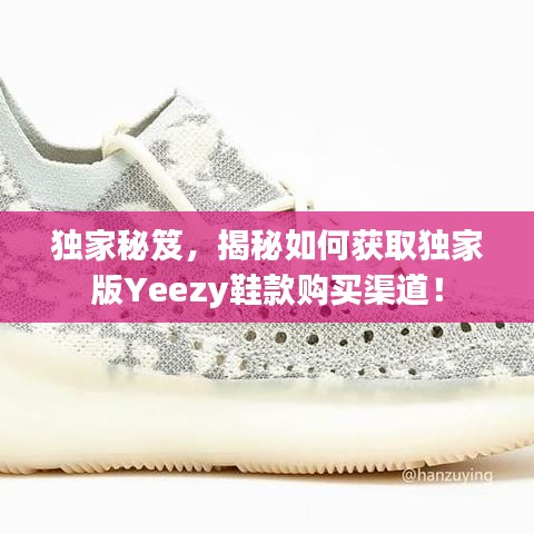 独家秘笈，揭秘如何获取独家版Yeezy鞋款购买渠道！