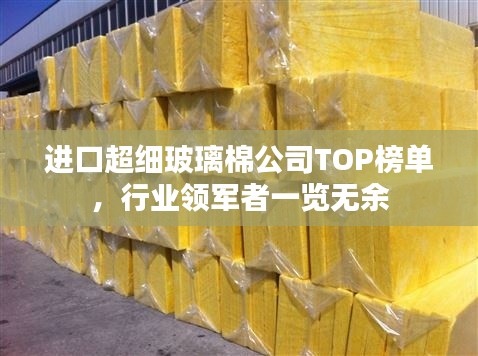 进口超细玻璃棉公司TOP榜单，行业领军者一览无余