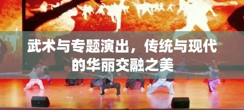 武术与专题演出，传统与现代的华丽交融之美