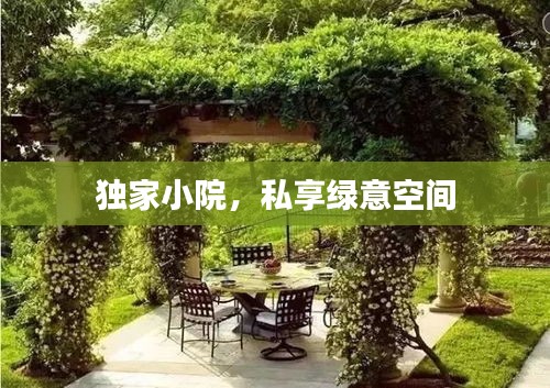 独家小院，私享绿意空间