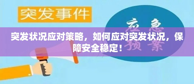 突发状况应对策略，如何应对突发状况，保障安全稳定！