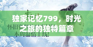 独家记忆799，时光之旅的独特篇章