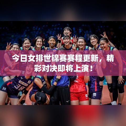 今日女排世锦赛赛程更新，精彩对决即将上演！